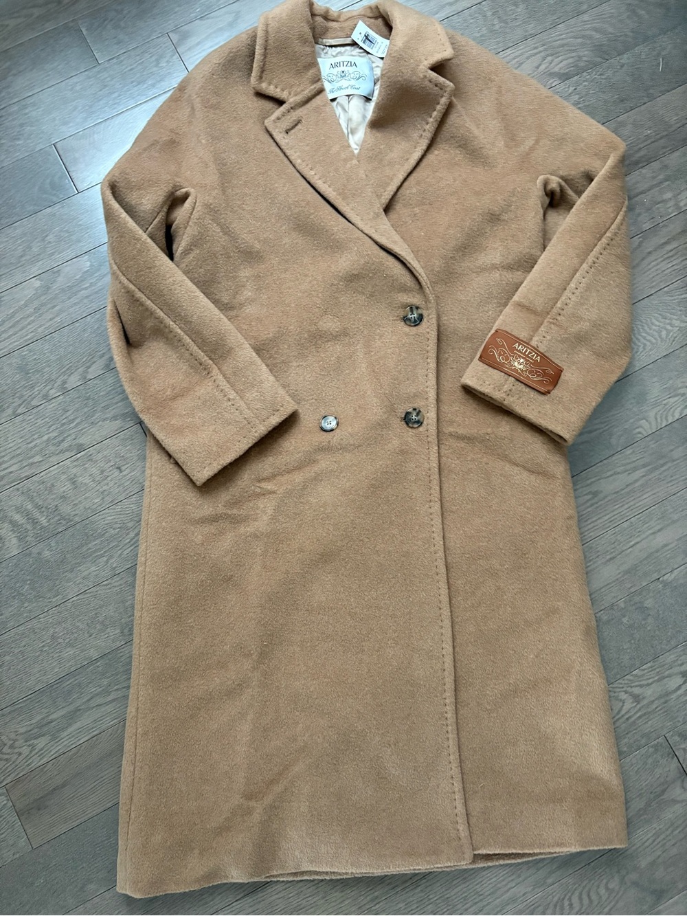 New flawed aritzia slouch coat
